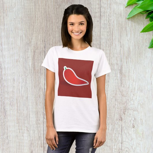 赤いトウガラシ Tシャツ