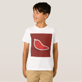 赤いトウガラシ Tシャツ (正面フル)