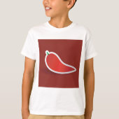 赤いトウガラシ Tシャツ (正面)