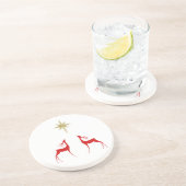 赤いトナカイ コースター (側面)