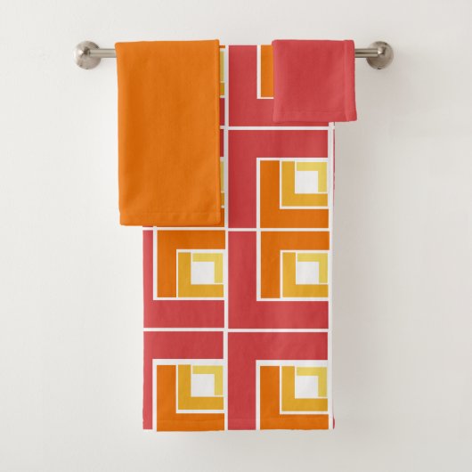 赤いトプシーのタオルセット バスタオルセット (インサイチュ)