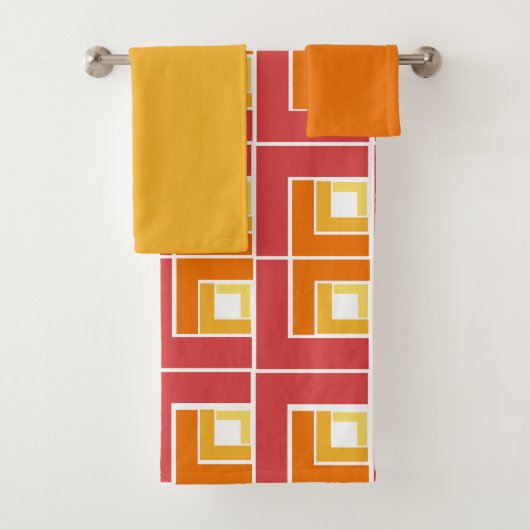 赤いトプシーのタオルセット バスタオルセット (インサイチュ)