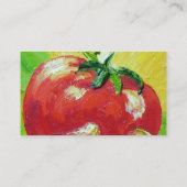 赤いトマトの名刺 名刺 (裏面)