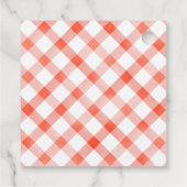 赤いトマトファームの外観とトマトライッシュのラベル フェイバータグ (裏面)