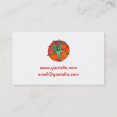 赤いトマト名刺 名刺 (裏面)