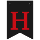 赤いトラクターの農場の誕生日の旗 バンティングフラッグ (第2の旗)