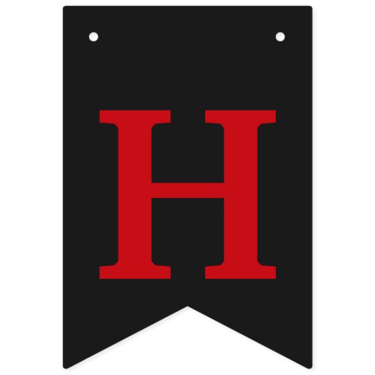 赤いトラクターの農場の誕生日の旗 バンティングフラッグ (第2の旗)