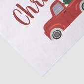 赤いトラックがクリスマスを祝う 薄葉紙 (詳細)