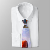 赤いトラックの大きい装備のトラック運転手のファッションのタイ ネクタイ (タイ)