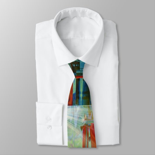 赤いトラックの大きい装備のトラック運転手のファッションのタイ ネクタイ (タイ)