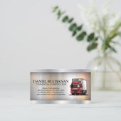 赤いトラック | 建築 名刺 (スタンド正面)