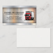 赤いトラック | 建築 名刺 (正面/裏面)