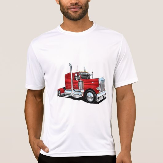 赤いトラック Tシャツ (正面)