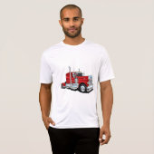 赤いトラック Tシャツ (正面フル)