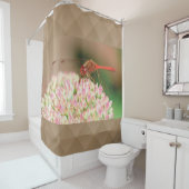 赤いトンボ画像 シャワーカーテン (インサイチュ)