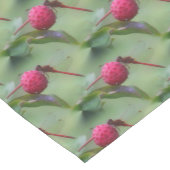 赤いトンボ自然パターン ショートテーブルランナー (コーナー)