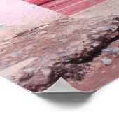 赤いドアキャンバス ポスター (角)