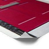 赤いドアフォト ポスター (角)