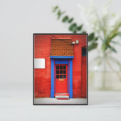 赤いドア ポストカード (スタンド正面)