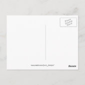 赤いドア ポストカード (裏面)