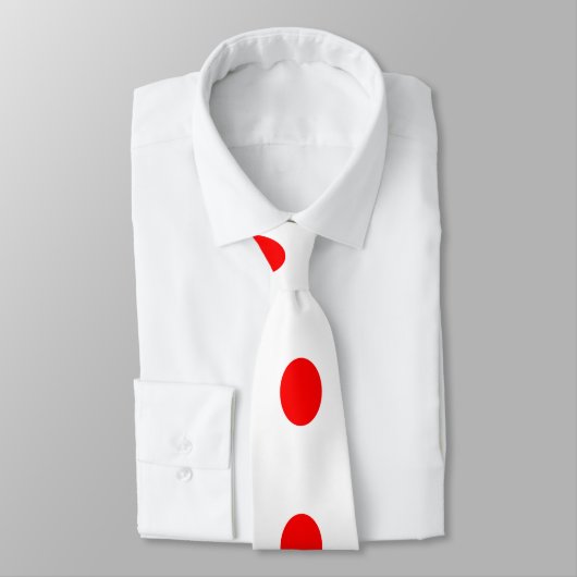 赤いドット ネクタイ (タイ)