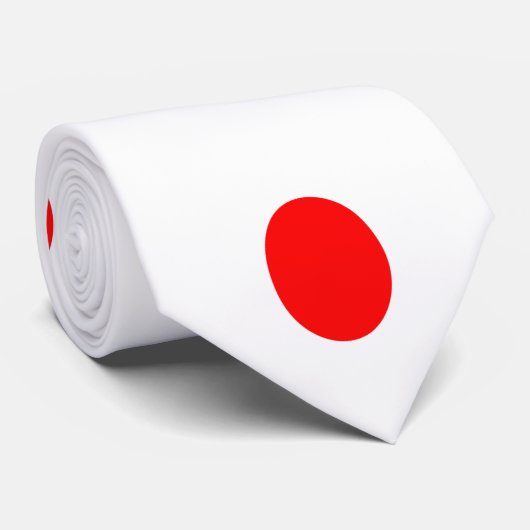 赤いドット ネクタイ (ロール)