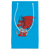 赤いドラゴンの漫画 スモールペーパーバッグ (正面)