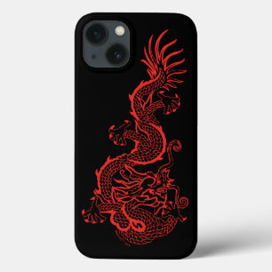 赤いドラゴンのiPhone6ケース iPhone 13ケース