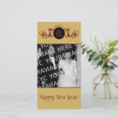 赤いドラゴンズ中国の新年の写真カード シーズンカード (スタンド正面)