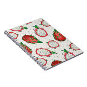 赤いドラゴンフルーツをオフに白 ノートブック (右側)