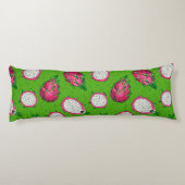 赤いドラゴンフルーツをグリーンに ボディピロー (裏面)