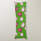 赤いドラゴンフルーツをグリーンに ボディピロー (正面縦)