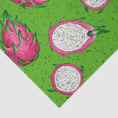 赤いドラゴンフルーツをグリーンに 薄葉紙 (詳細)