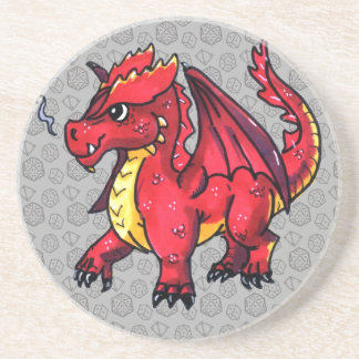 赤いドラゴン コースター