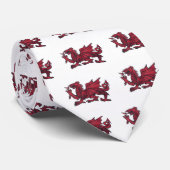 赤いドラゴン ネクタイ (ロール)