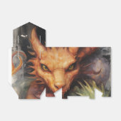 赤いドラゴン フェイバーボックス (折り畳みなし)
