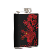 赤いドラゴン フラスク (右)