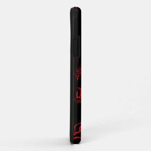 赤いドラゴン Case-Mate iPhoneケース (裏面/右)