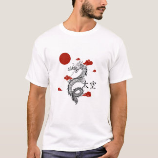 赤いドラゴンTシャツ Tシャツ