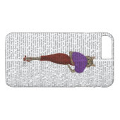 赤いドレスの猫 Case-Mate iPhoneケース (裏面(横))