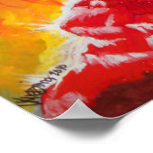 赤いドレス ポスター (角)