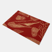 赤いド航海のアマット ドアマット (アングル)