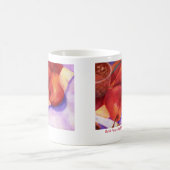 赤いナシのマグ コーヒーマグカップ (中央)