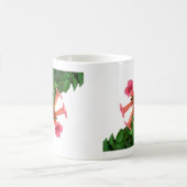 赤いノウゼンカツラ コーヒーマグカップ (中央)