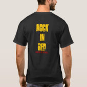 赤いノック Tシャツ (裏面)