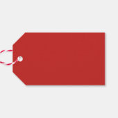 赤いハイヒールとクリスマスリース ギフトタグ (裏面横)