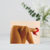 赤いハイヒール ポストカード (スタンド正面)