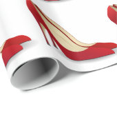 赤いハイヒール ラッピングペーパー (ロールコーナー)