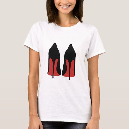 赤いハイヒール Tシャツ (正面)