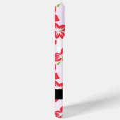 赤いハイビスカス、赤い花、あなたの名前 Case-Mate iPhoneケース (裏面 / 右)